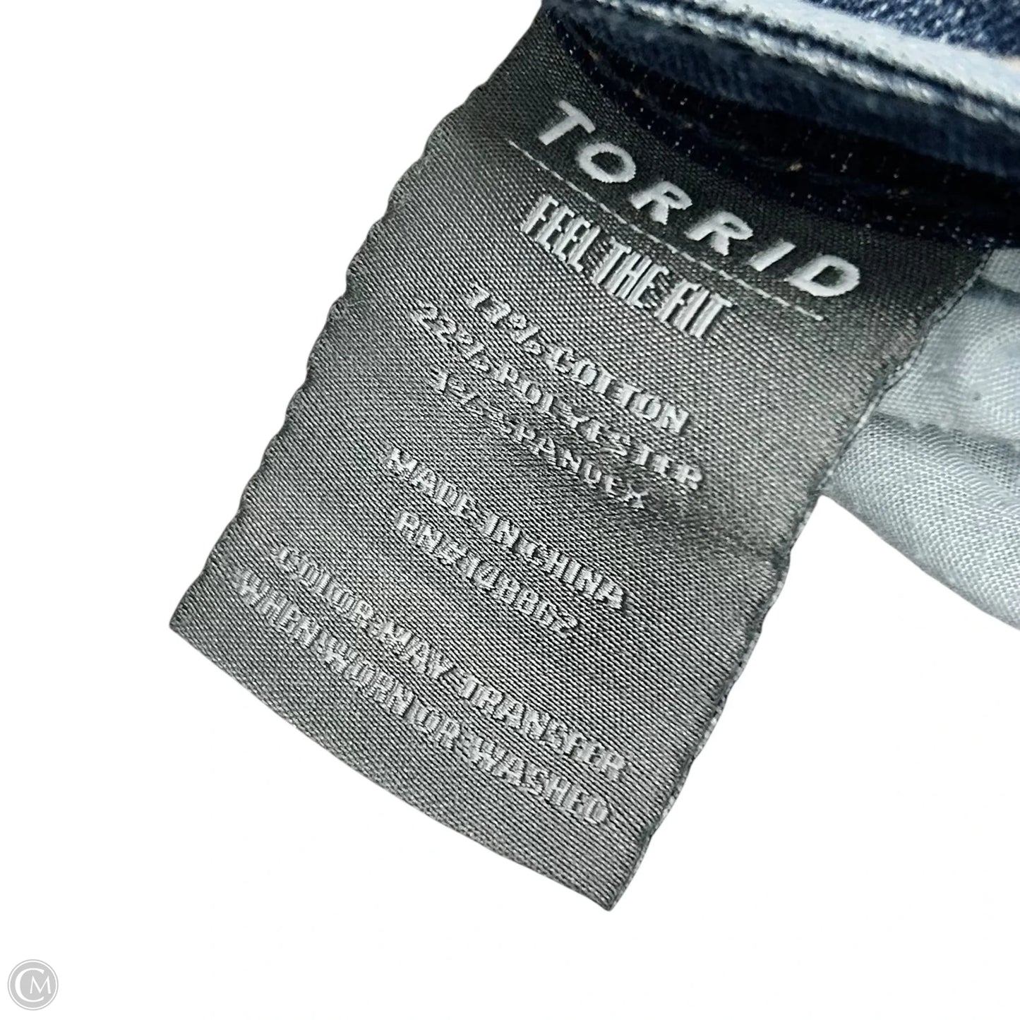 Jeans Boot Cut By Torrid In Blue Denim, Size: 16t
