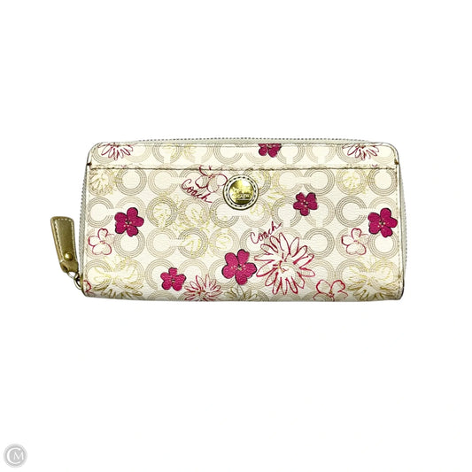 Wallet Designer By Coach, Size: Medium