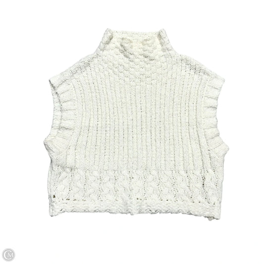 Sweater Sleeveless By Free People In Cream, Size: S