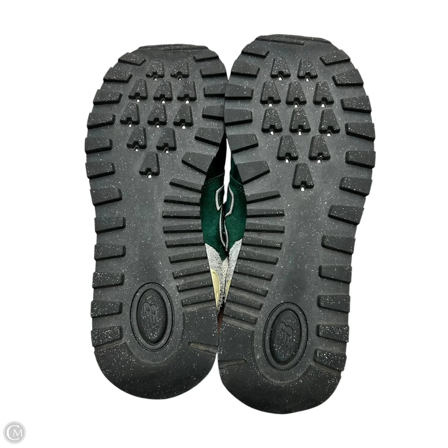 Shoes Athletic By New Balance In Green & White, Size: 10.5
