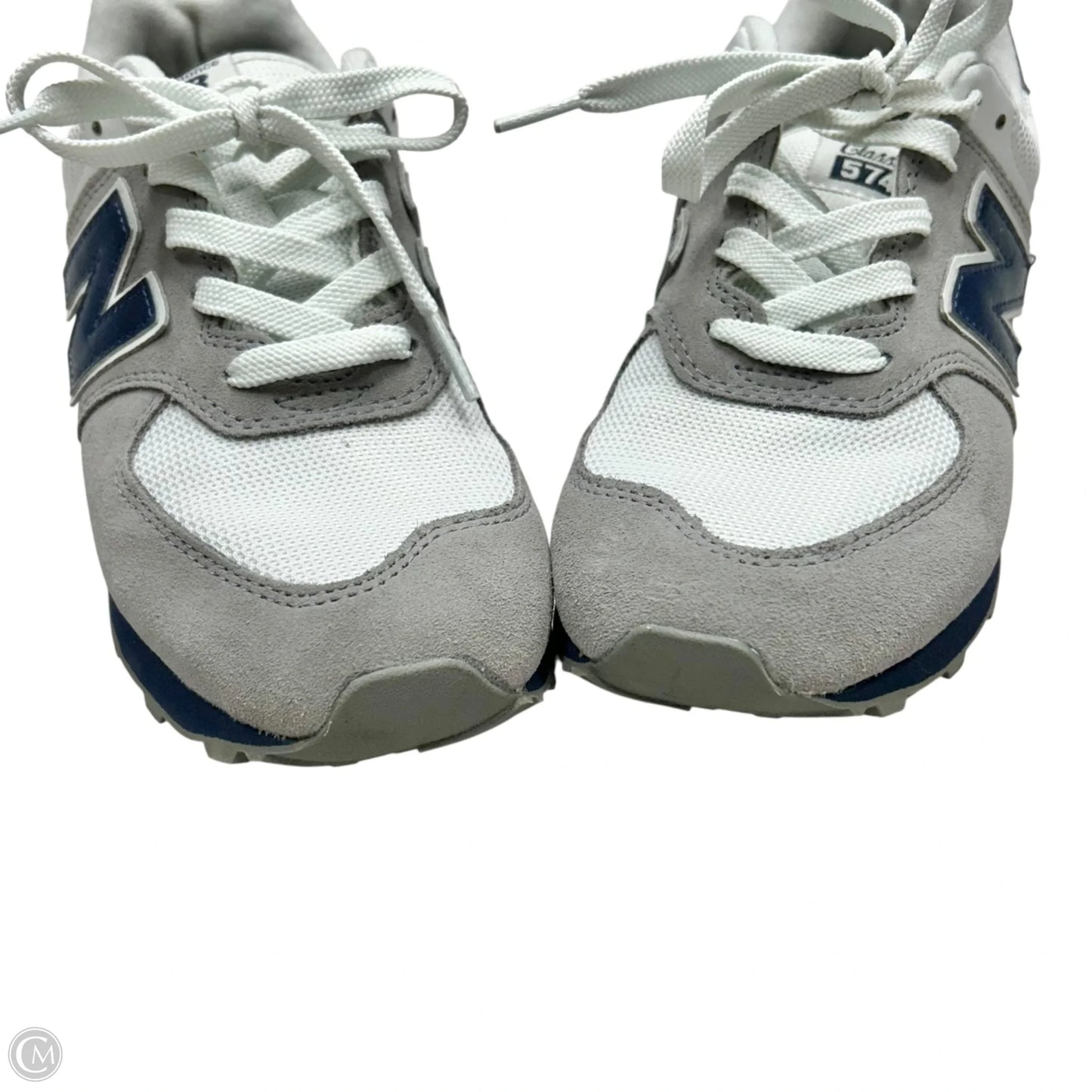 Shoes Athletic By New Balance In Grey & White, Size: 6.5