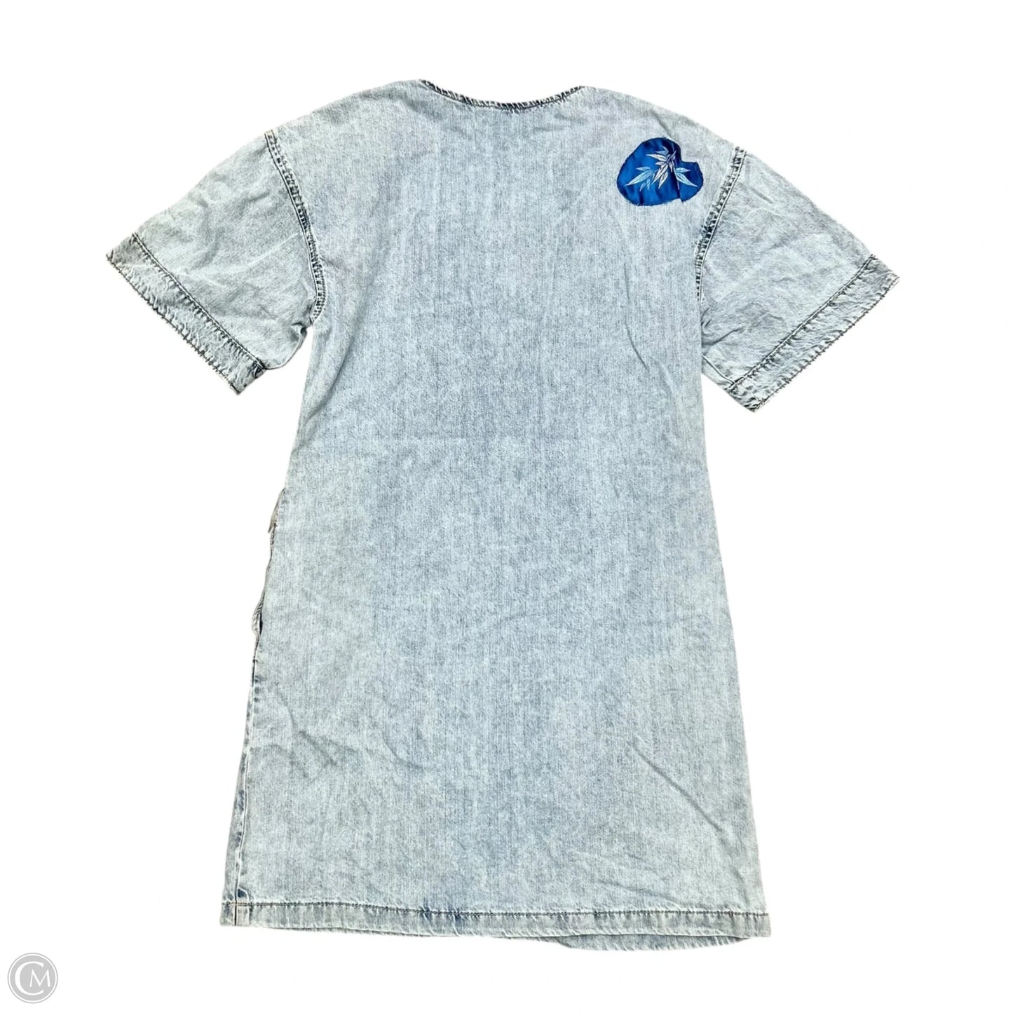 Dress Casual Short By Frame In Blue Denim, Size: Xs
