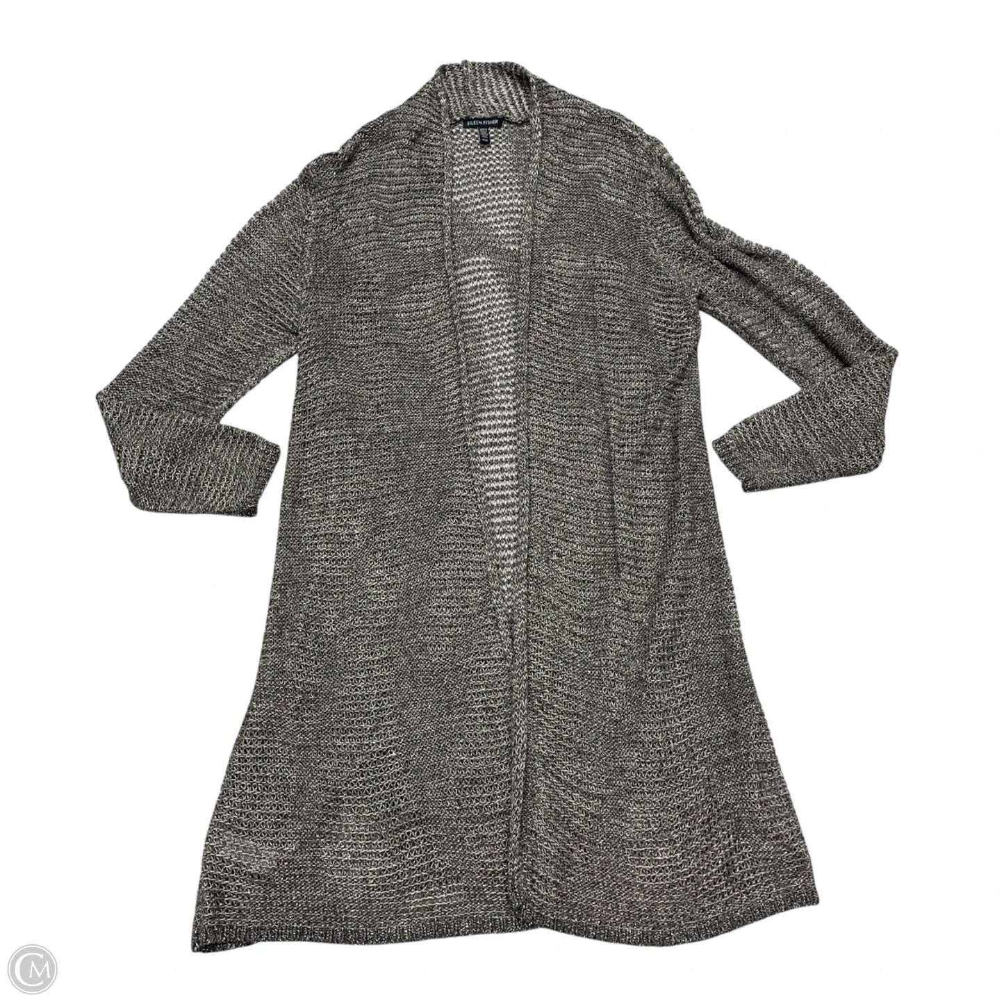 Cardigan By Eileen Fisher In Grey, Size: M
