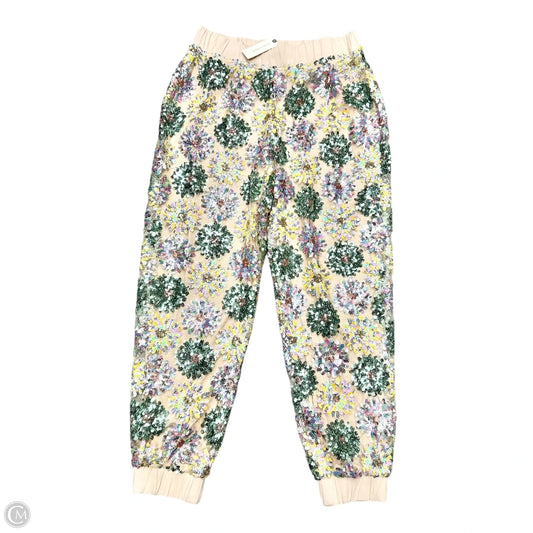 Pants Joggers By Eva Franco In Green & Pink, Size: S