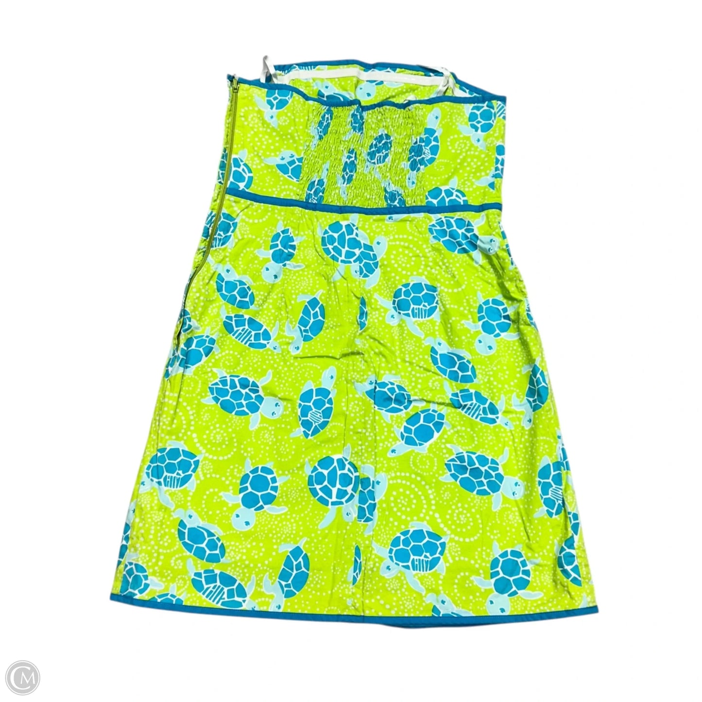 Dress Designer By Lilly Pulitzer In Blue & Green, Size: M