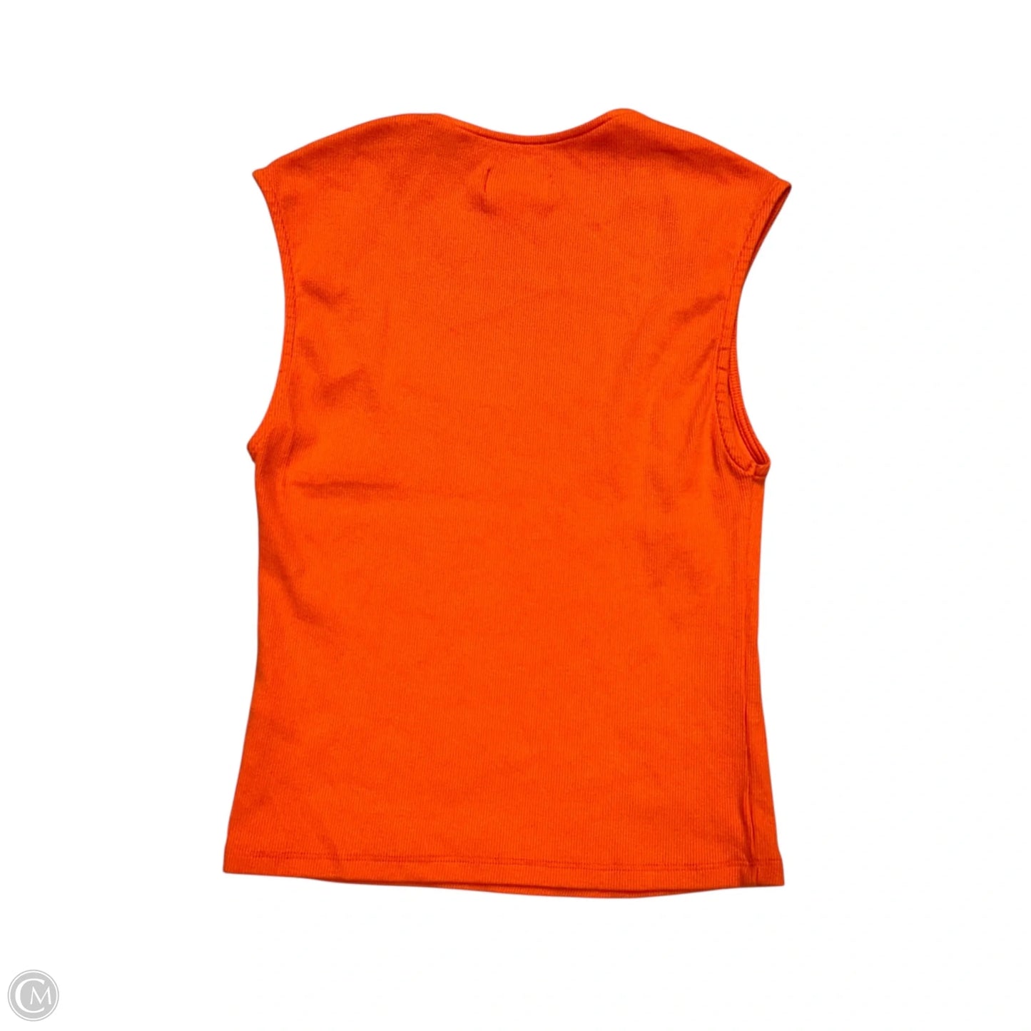 Top Sleeveless By Maeve In Orange, Size: S