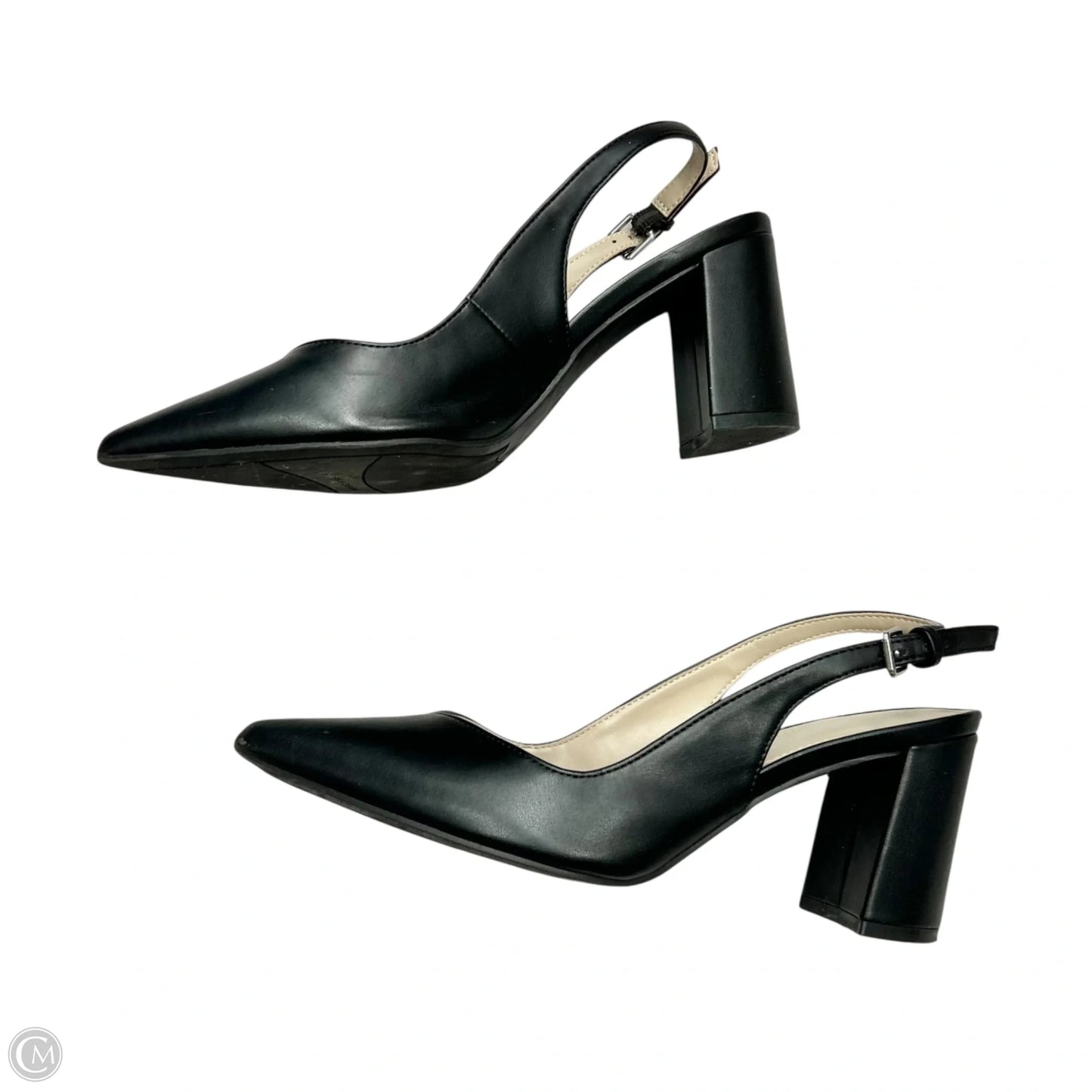 Shoes Heels Block By Marc Fisher In Black, Size: 6.5