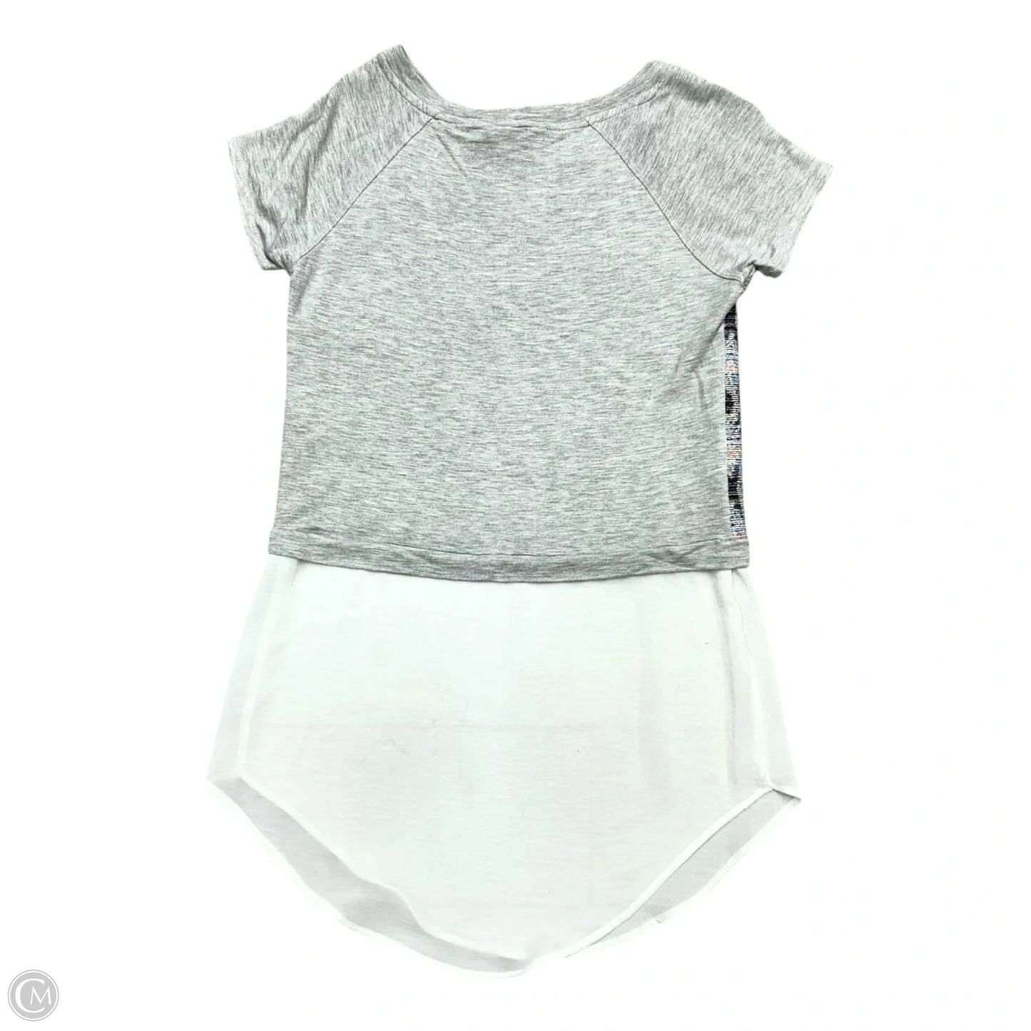 Top Short Sleeve By Dolan Left Coast In Blue & Grey, Size: Xs