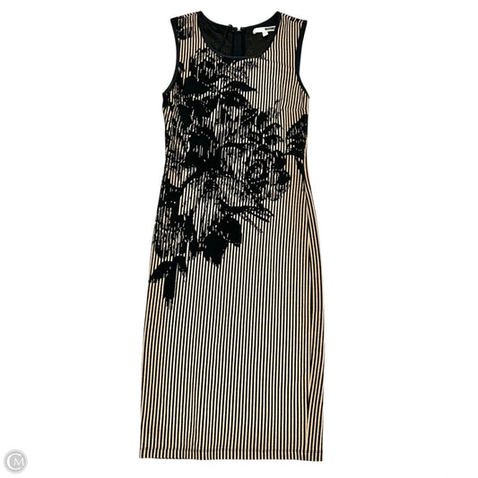 Dress Party Long By Tracy Reese In Black & Cream, Size: S