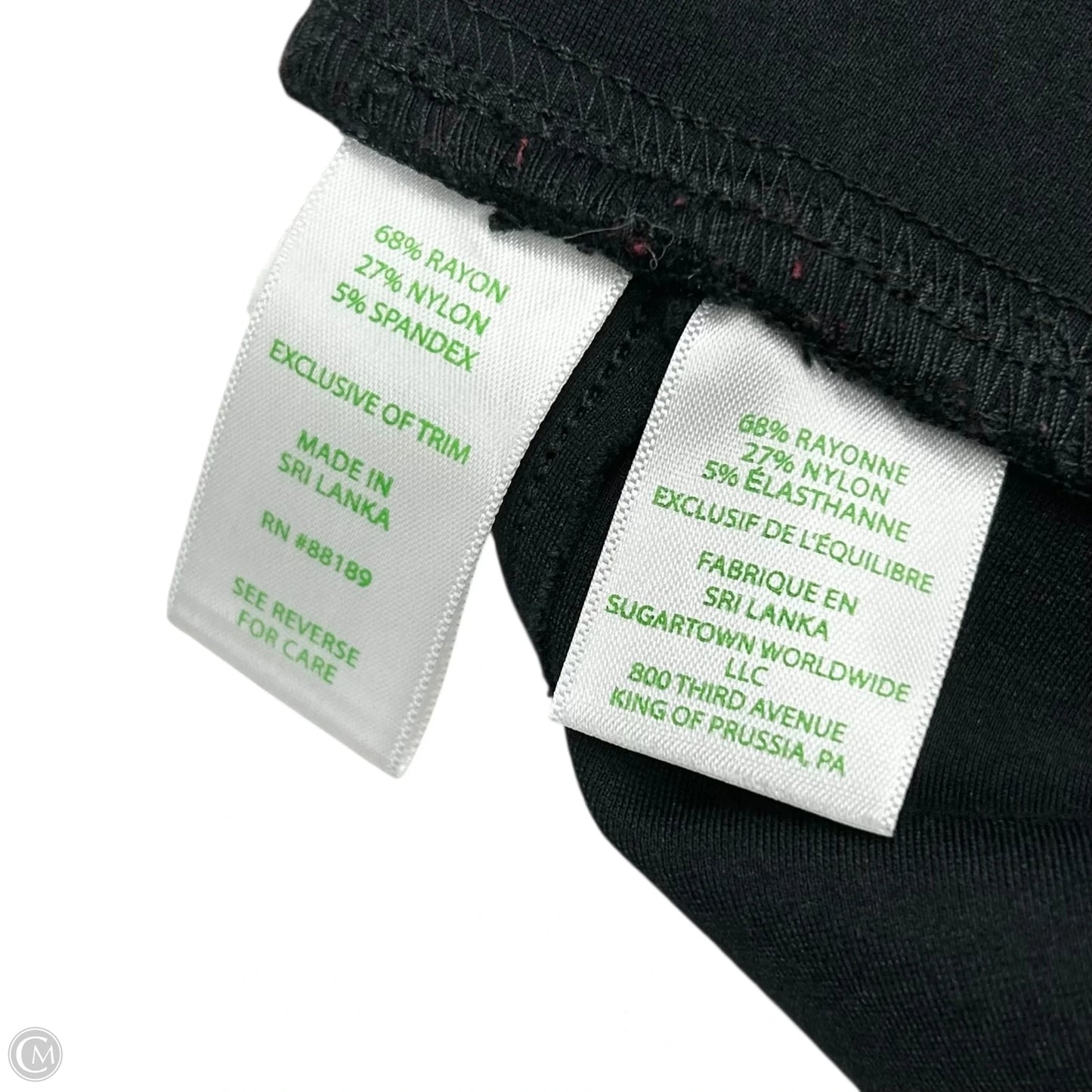 Pants Designer By Lilly Pulitzer In Black, Size: Xl
