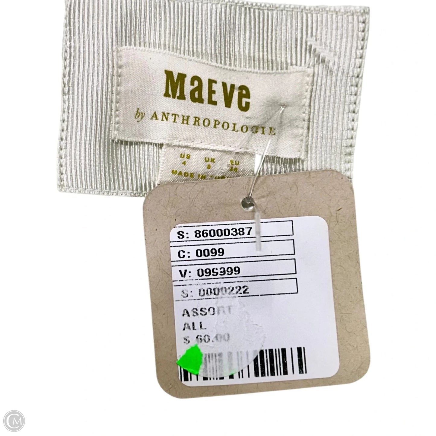 Dress Party Short By Maeve In Green, Size: S