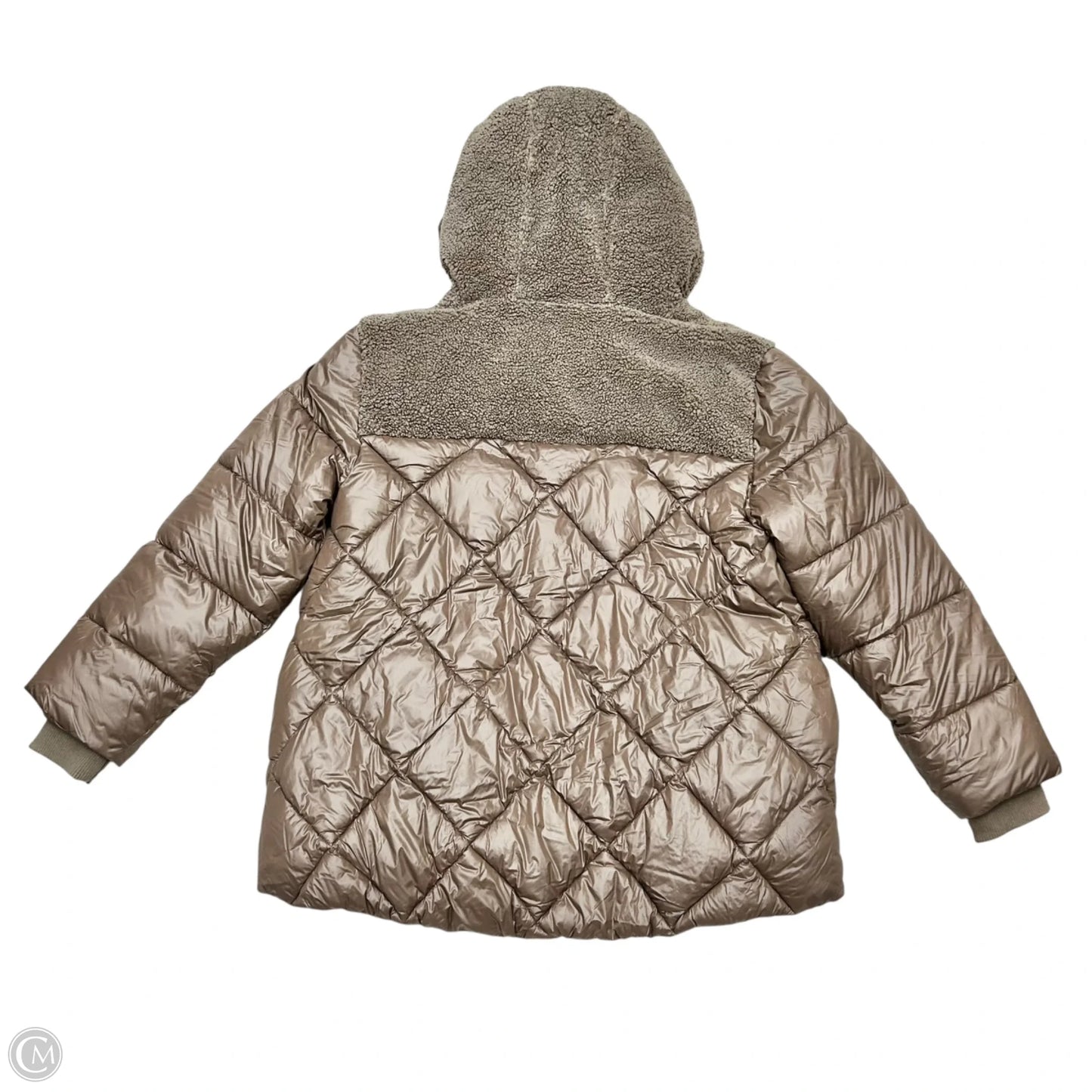 Coat Puffer & Quilted By Koolaburra By Ugg In Brown, Size: Xxl