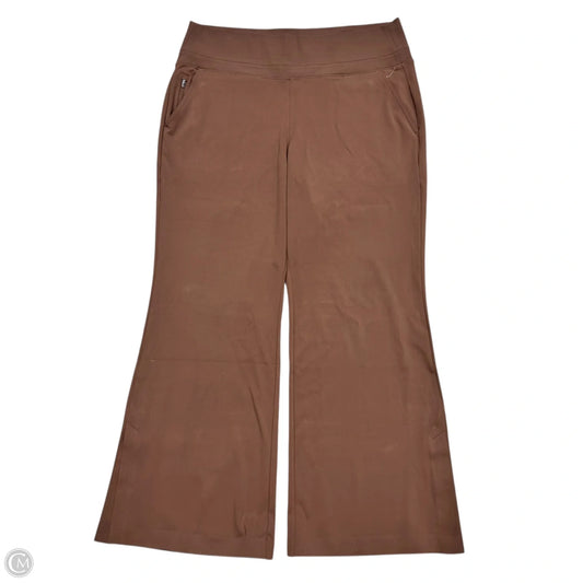 Athletic Pants By Athleta In Brown, Size: 1x