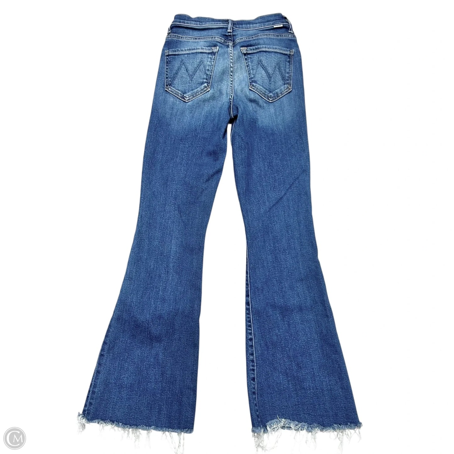 Jeans Boot Cut By Mother In Blue Denim, Size: 0