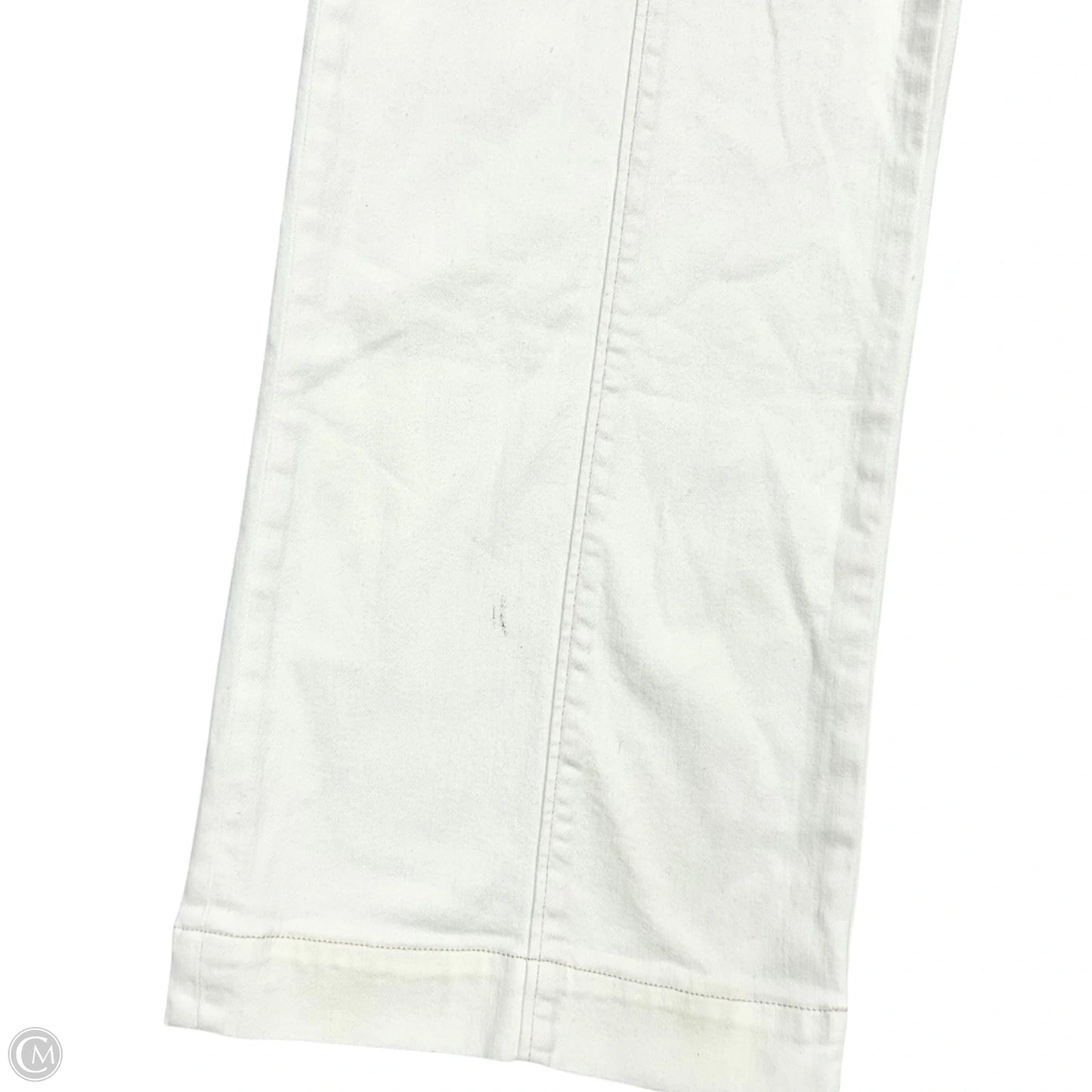 Jumpsuit By Paige In Cream Denim, Size: S