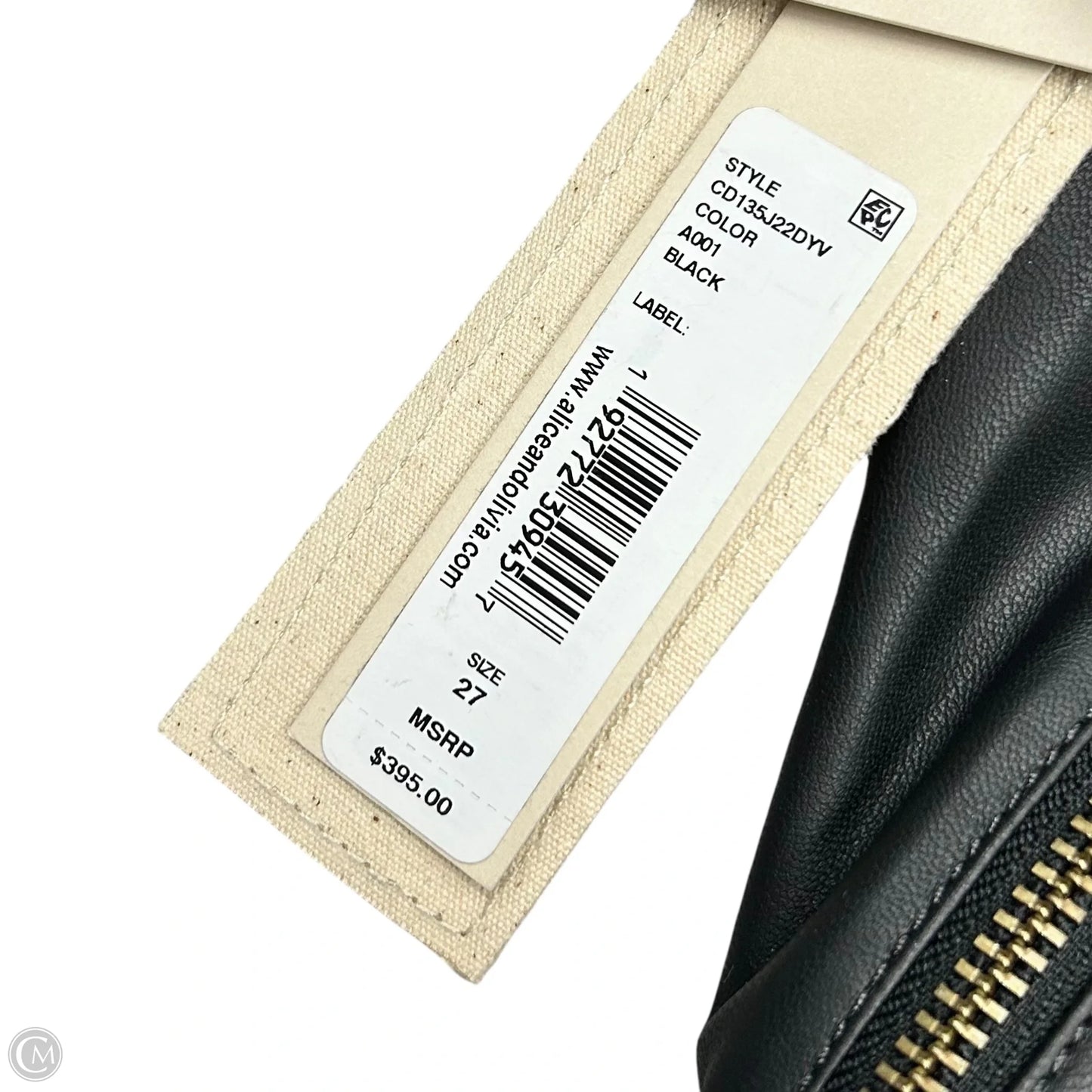 Jumpsuit Designer By Alice + Olivia In Black, Size: S