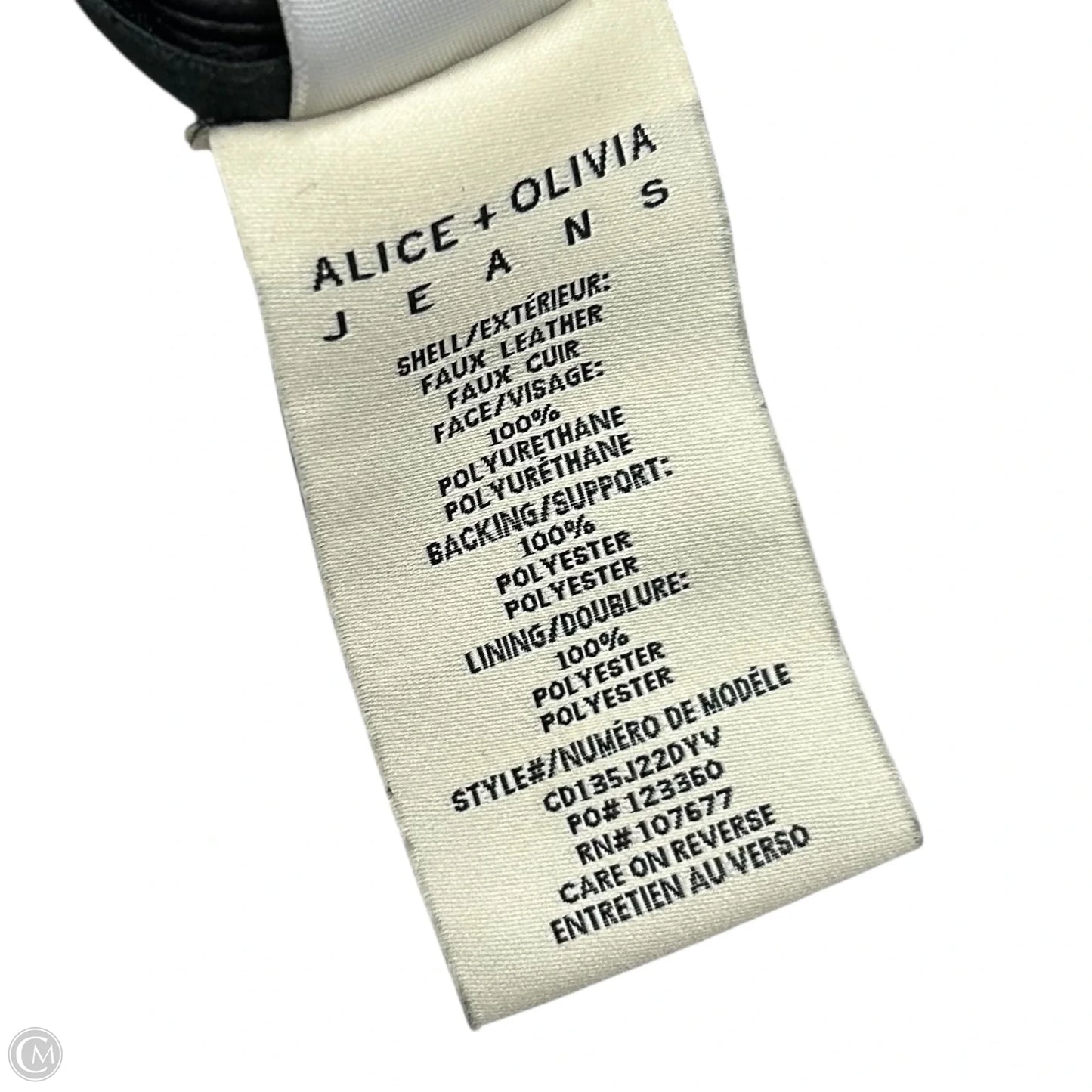 Jumpsuit Designer By Alice + Olivia In Black, Size: S