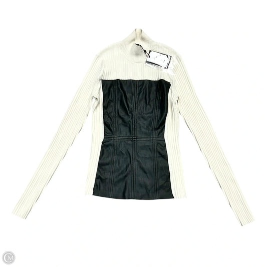 Top Long Sleeve By Alp N Rock In Black & Tan, Size: S