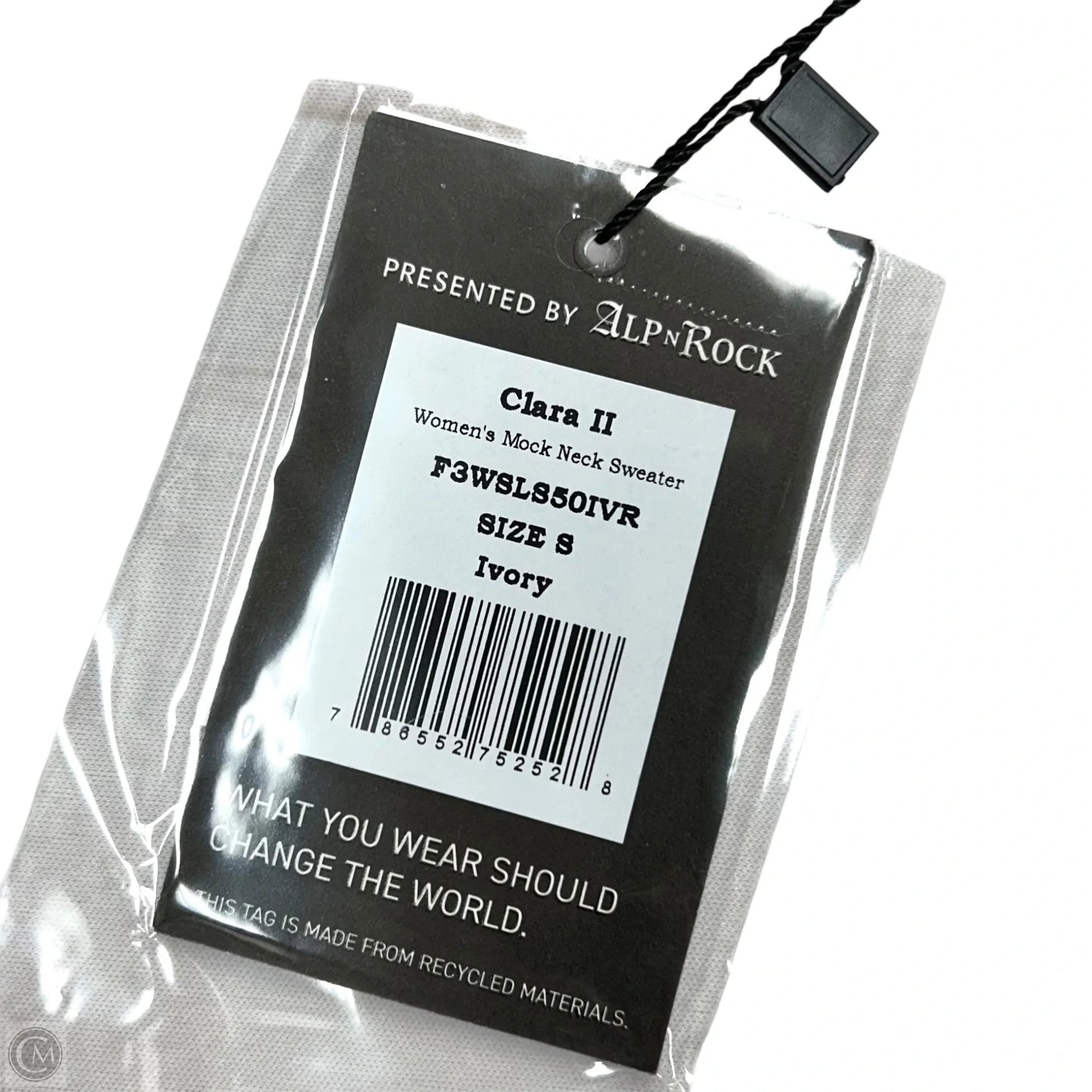 Top Long Sleeve By Alp N Rock In Black & Tan, Size: S