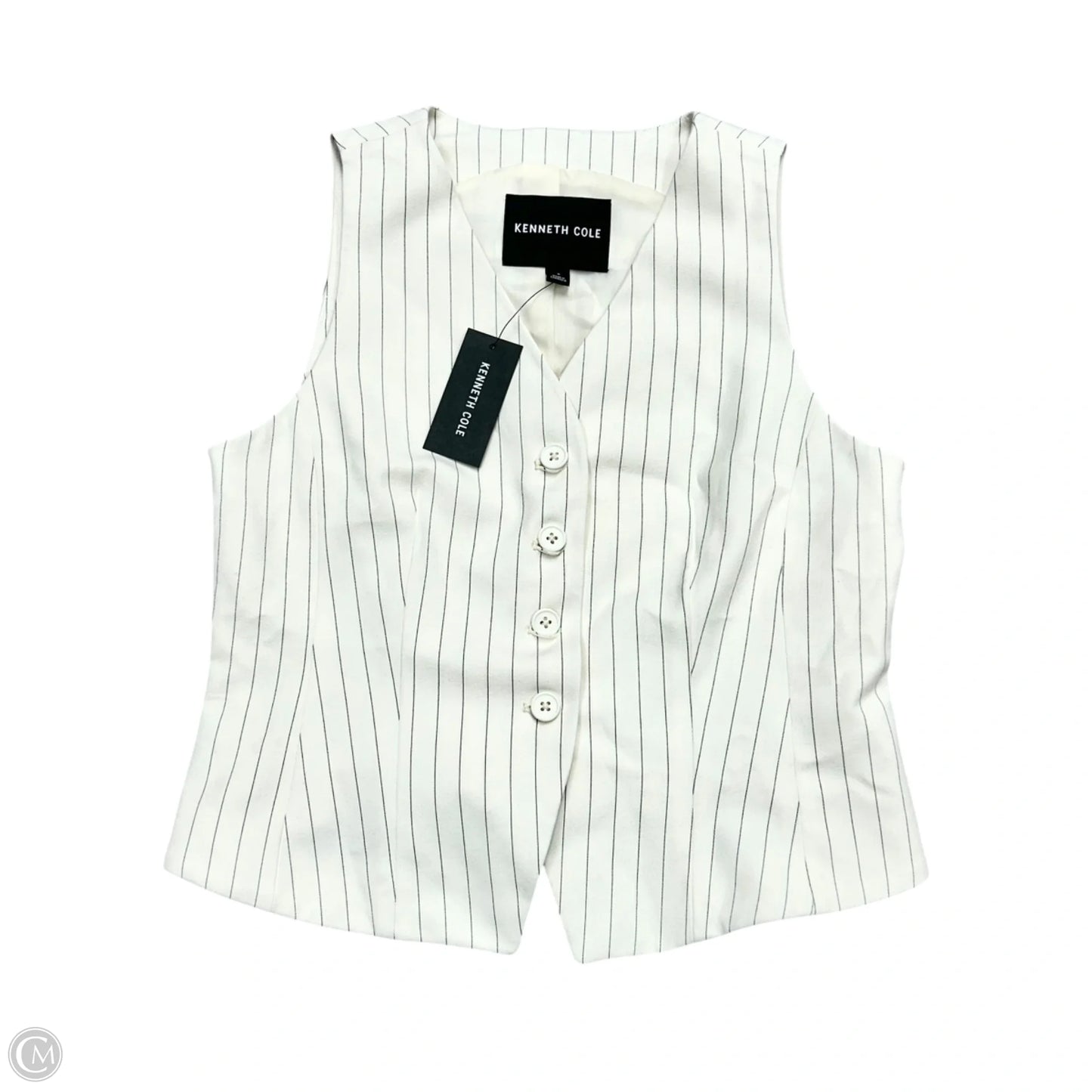 Vest Other By Kenneth Cole In Cream, Size: S