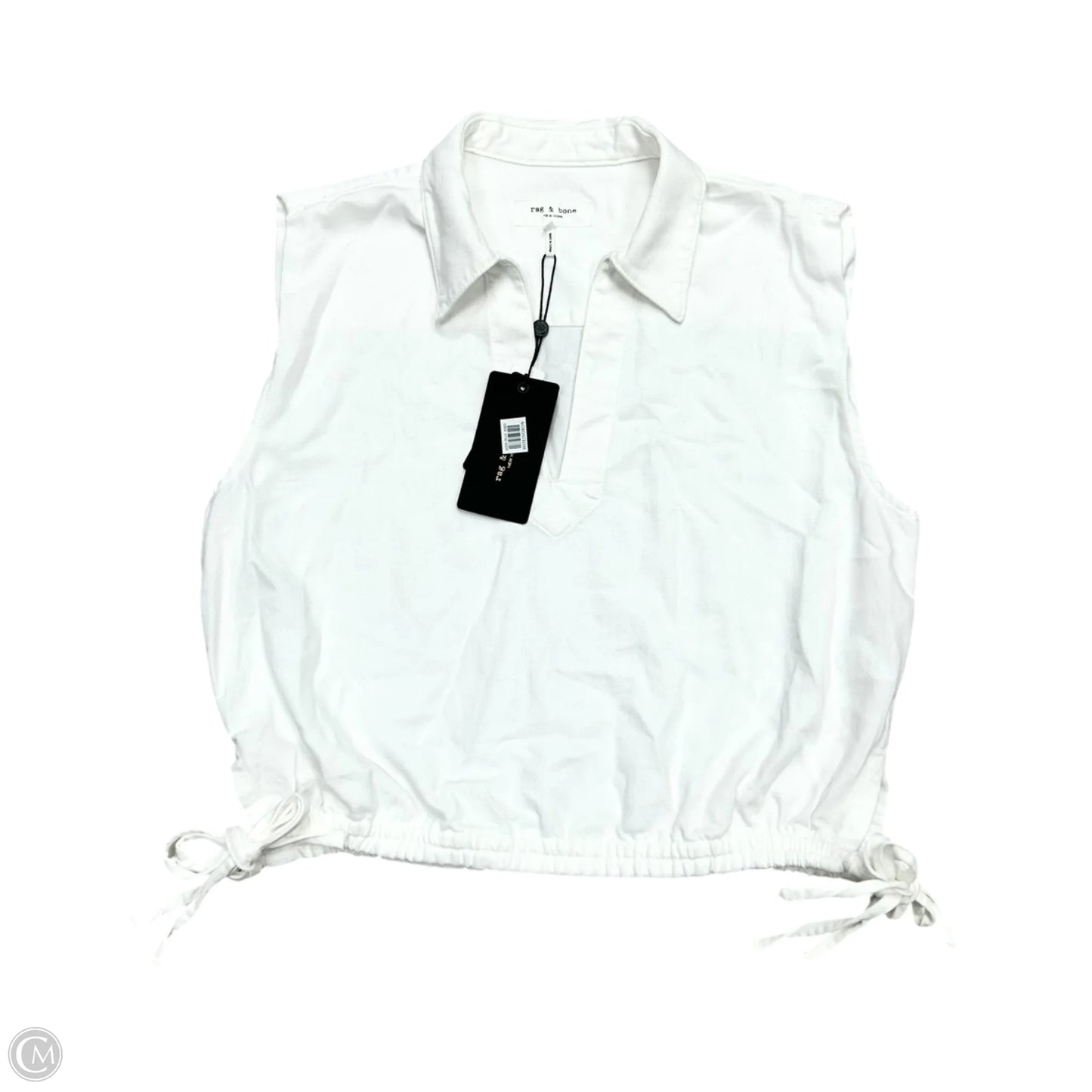 Top Sleeveless By Rag And Bone In White, Size: L