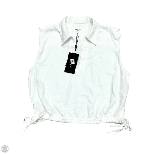 Top Sleeveless By Rag And Bone In White, Size: L