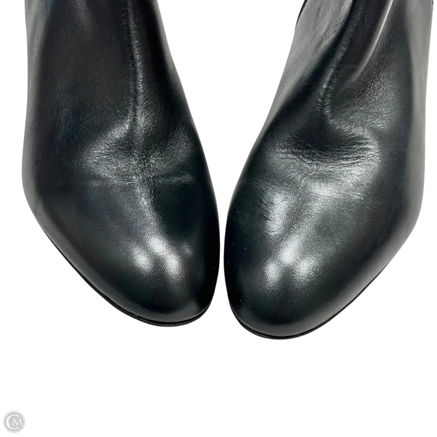 Boots Knee Heels By Coach And Four In Black, Size: 9.5