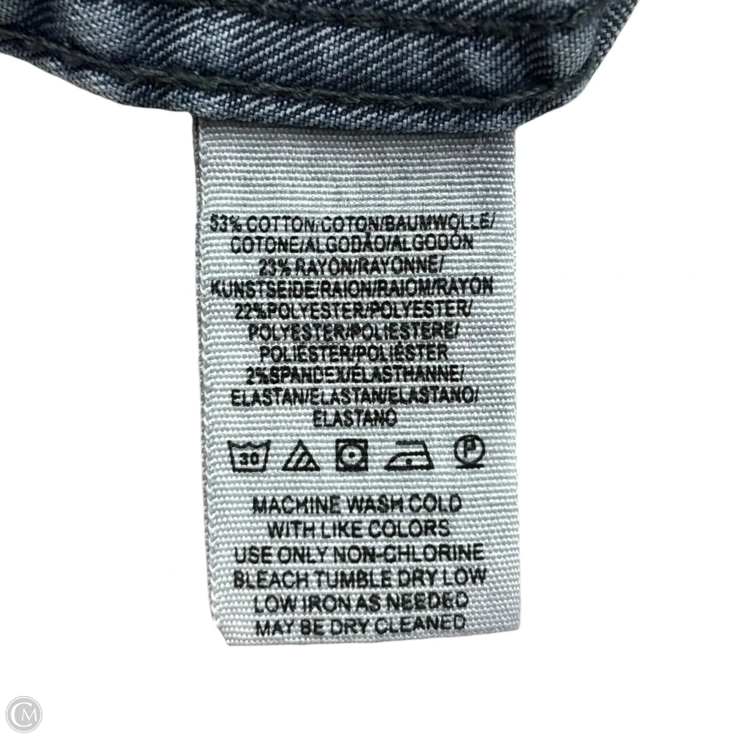 Skirt Mini & Short By Free People In Blue Denim, Size: 2