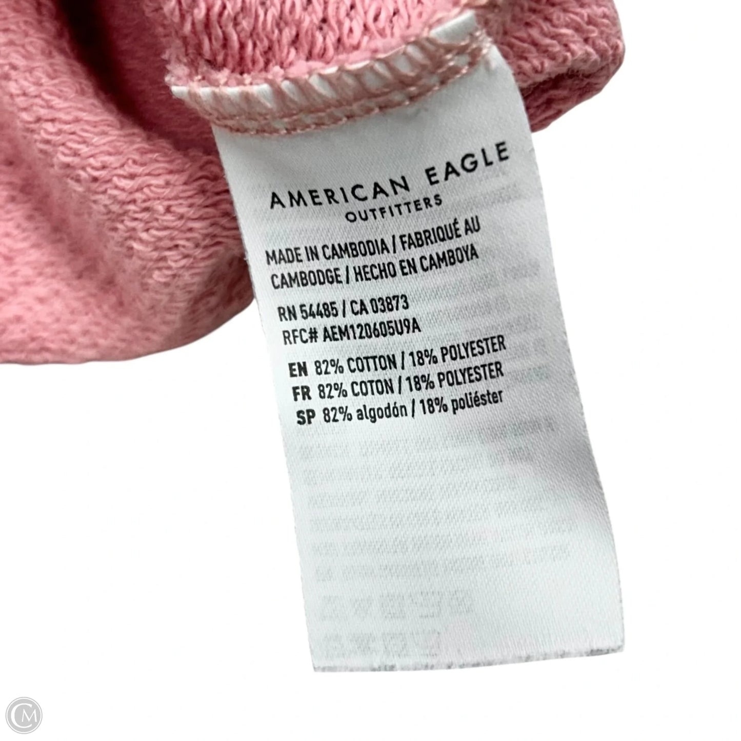 Sweater By American Eagle In Pink, Size: Xl