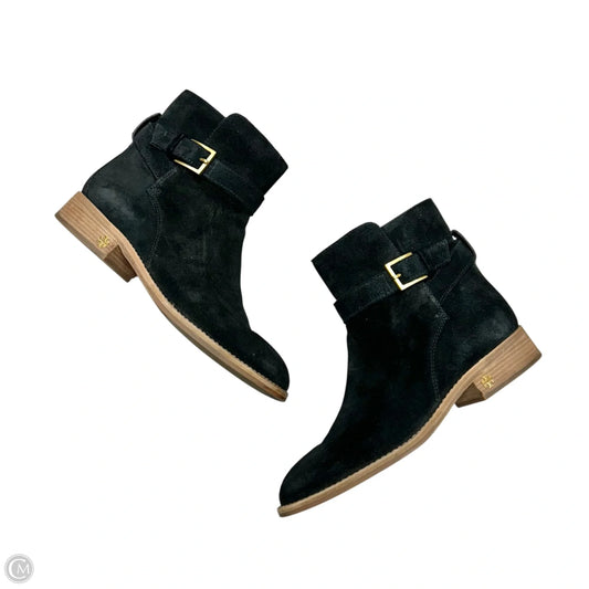 Boots Designer By Tory Burch In Black, Size: 8