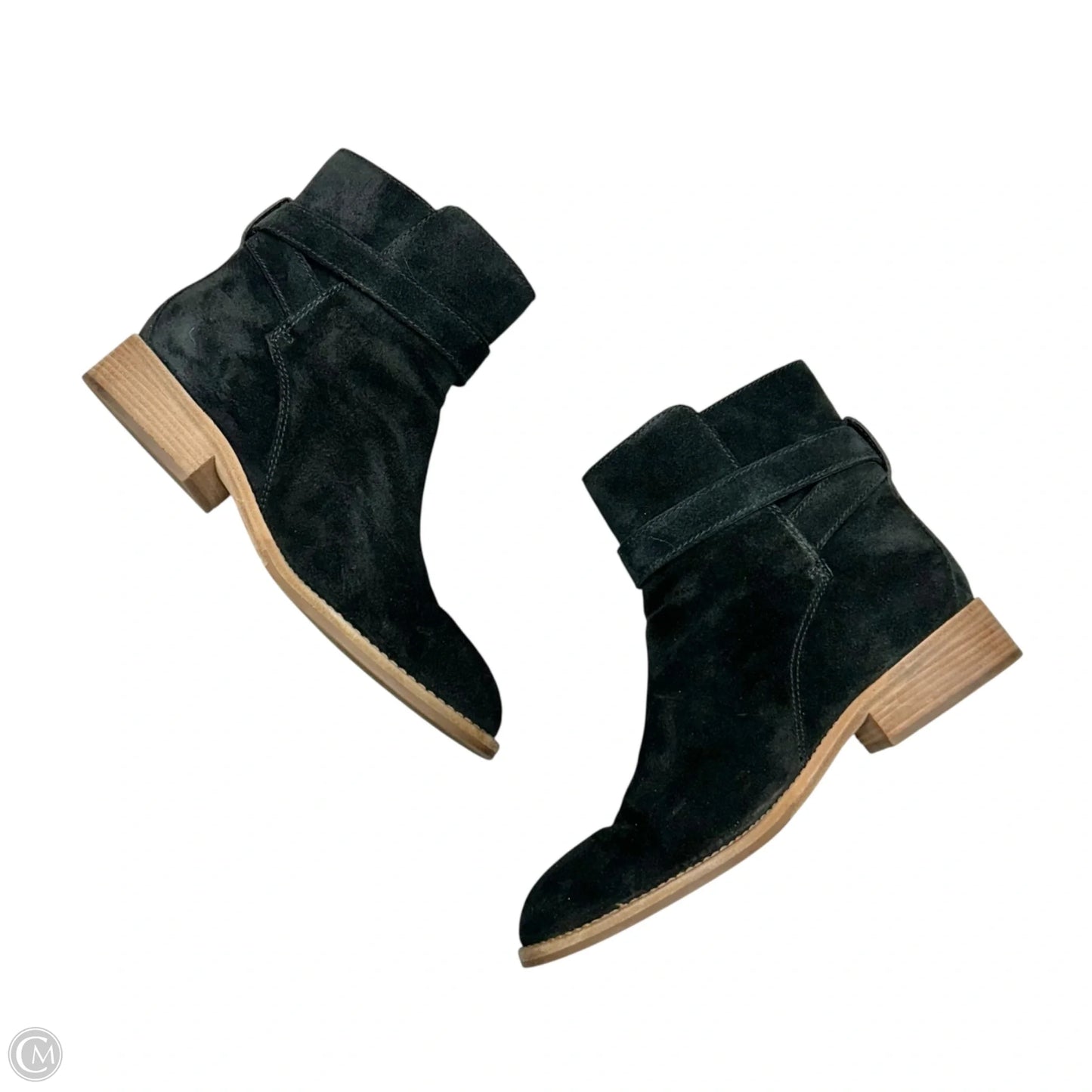 Boots Designer By Tory Burch In Black, Size: 8
