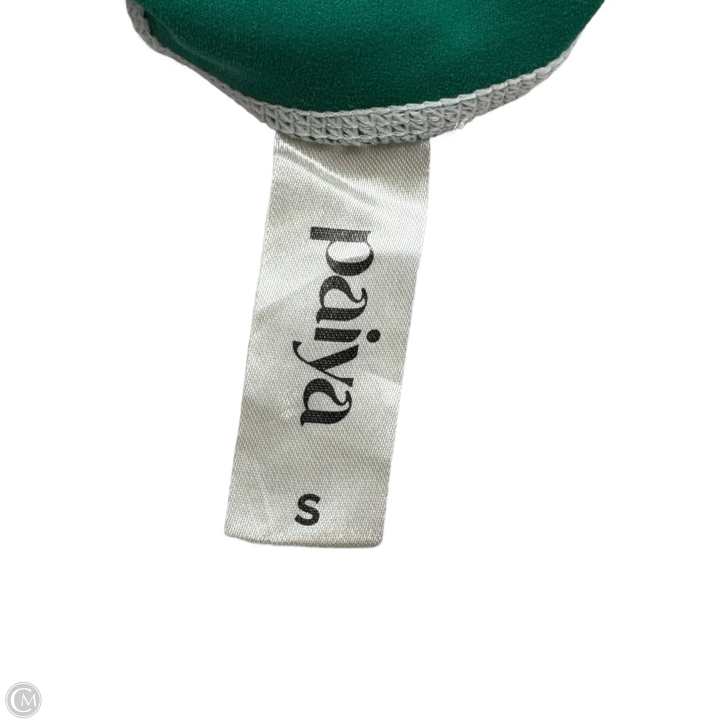 Athletic Pants 2pc By Paiya In Green & White, Size: S