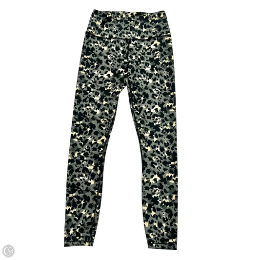 Athletic Leggings By Varley In Black & Green, Size: Xs