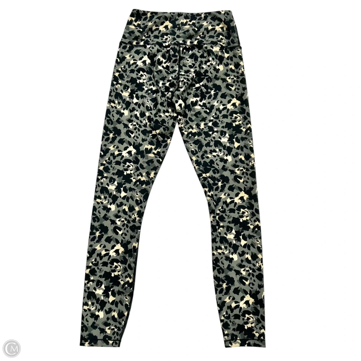 Athletic Leggings By Varley In Black & Green, Size: Xs
