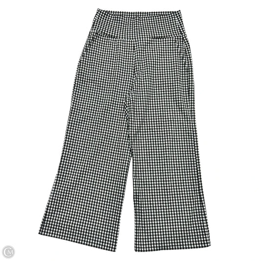 Pants Wide Leg By Cabi In Black & White, Size: M