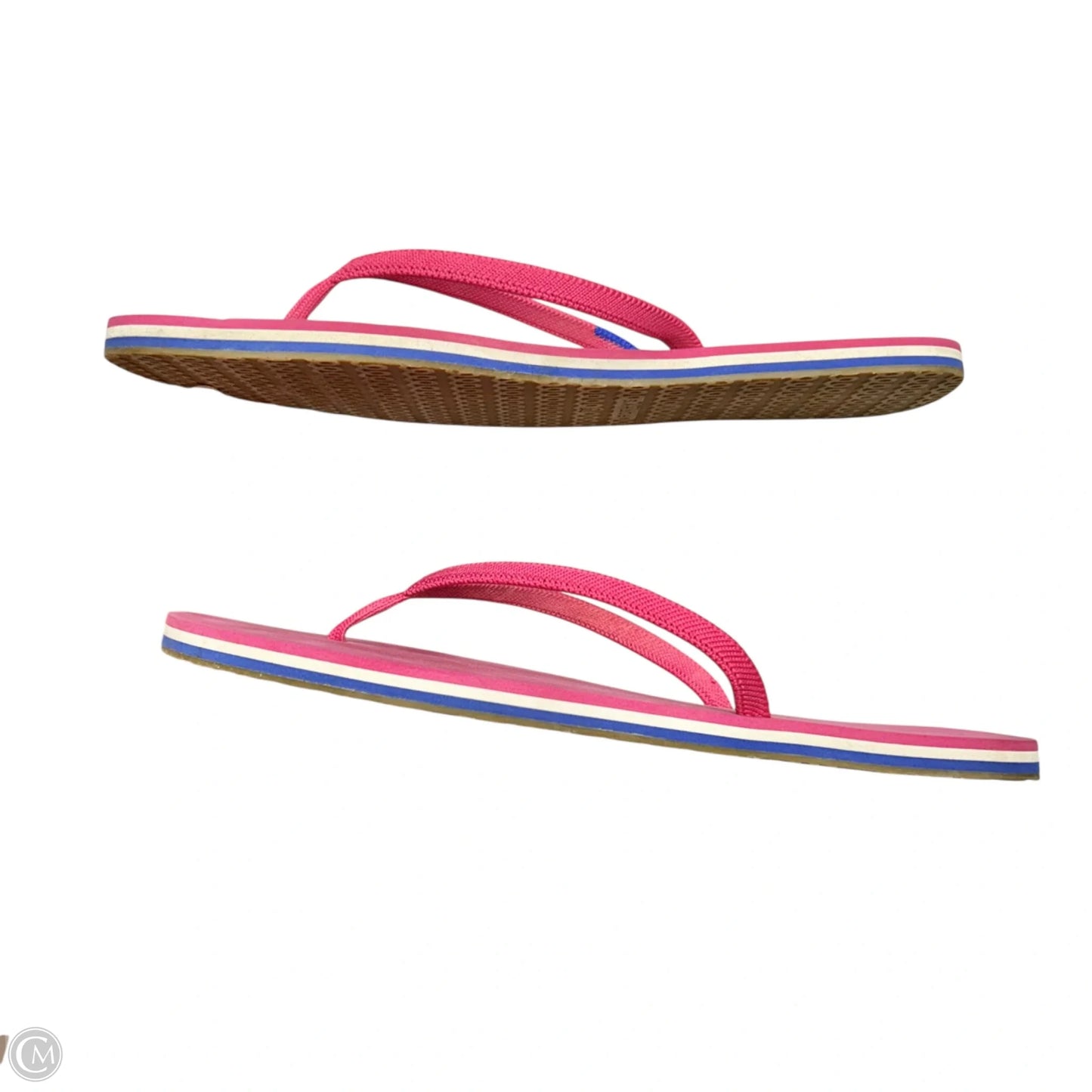 Sandals Flip Flops By Rothy's In Pink, Size: 8