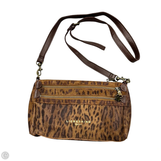 Crossbody Leather By Liebeskind, Size: Small