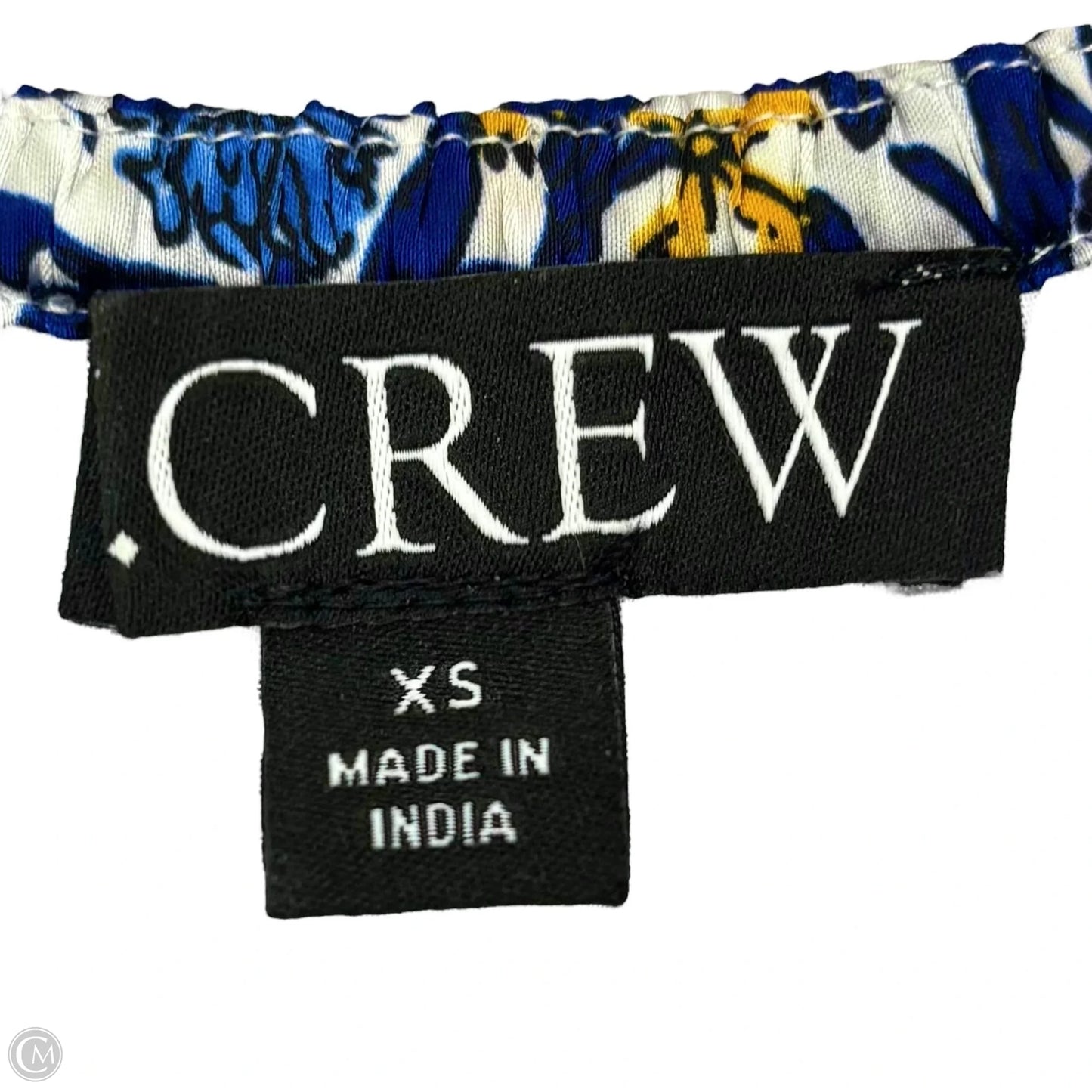 Dress Casual Maxi By J. Crew In Blue & White, Size: Xs