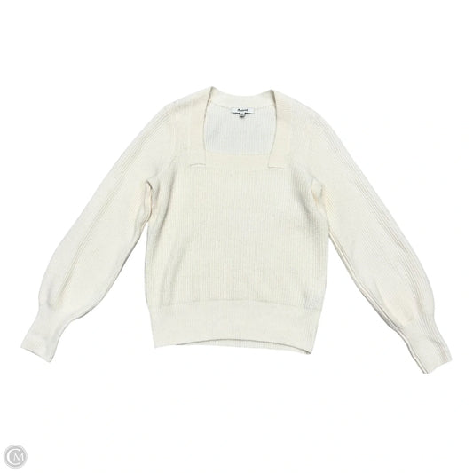 Sweater By Madewell In Ivory, Size: Xxs