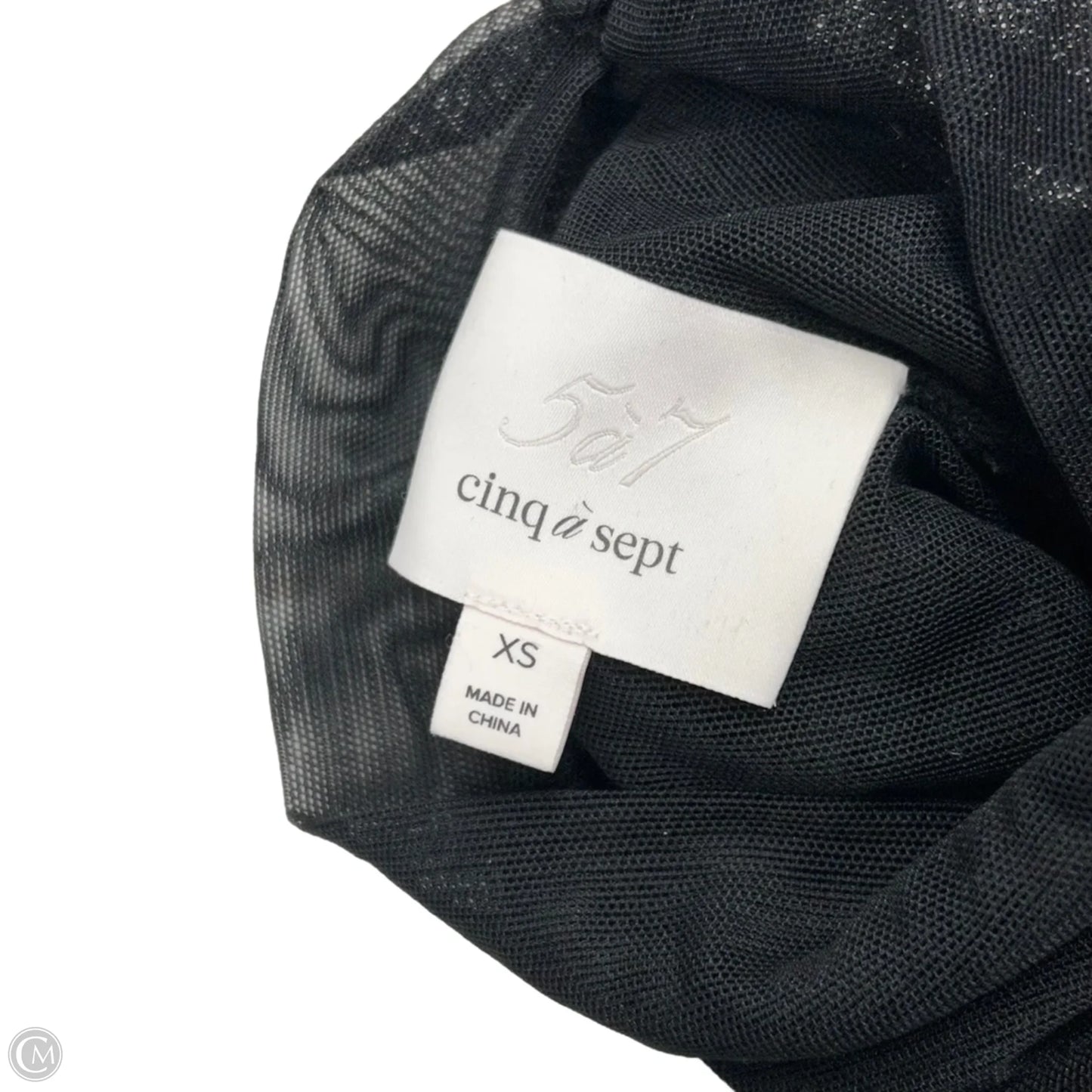 Top Long Sleeve By Cinq A Sept In Black, Size: Xs