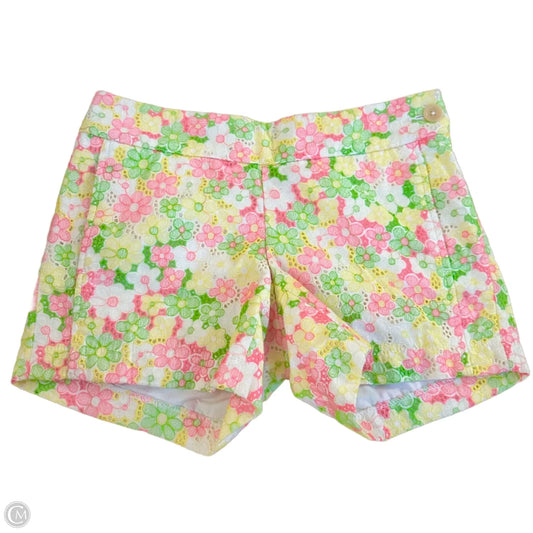 Shorts Designer By Lilly Pulitzer In Floral Print, Size: 0