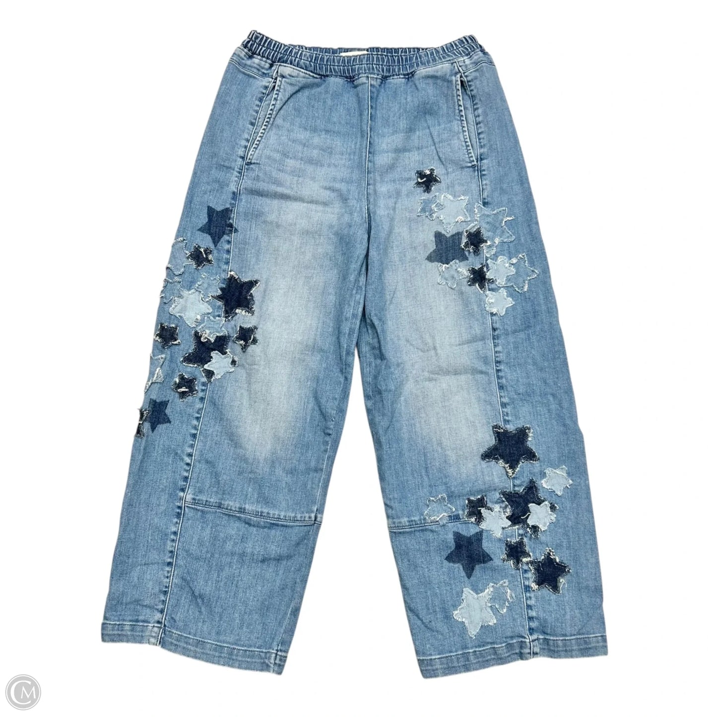 Jeans Wide Leg By Pilcro In Blue Denim, Size: S