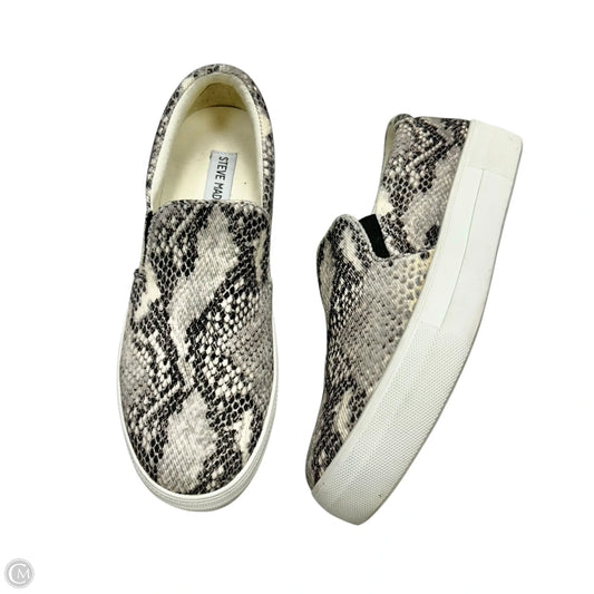 Shoes Sneakers By Steve Madden In Snakeskin Print, Size: 8