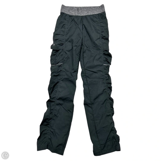 Athletic Pants By Lululemon In Black & Grey, Size: Xs