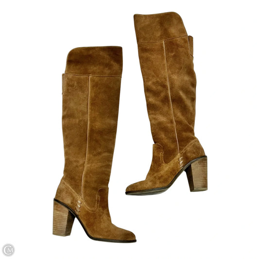 Boots Over-the-knee Heels By Dolce Vita In Brown, Size: 7