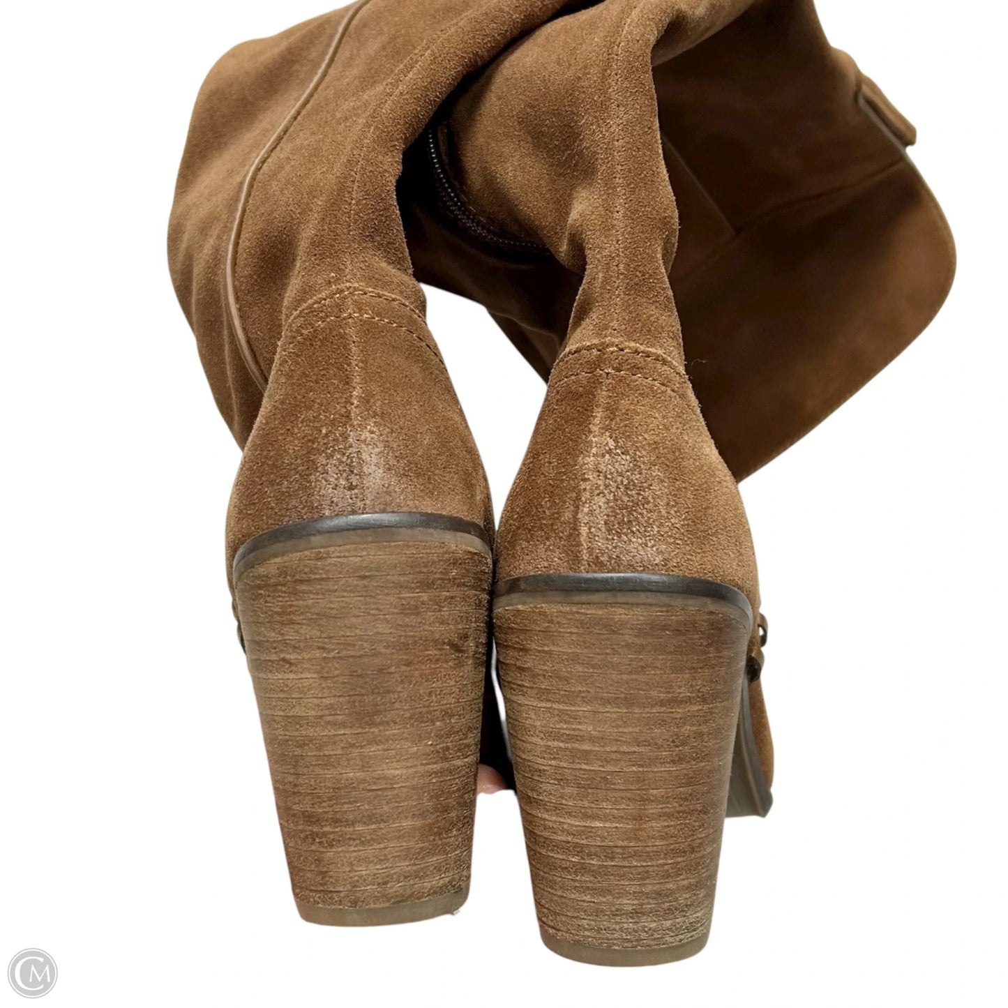 Boots Over-the-knee Heels By Dolce Vita In Brown, Size: 7