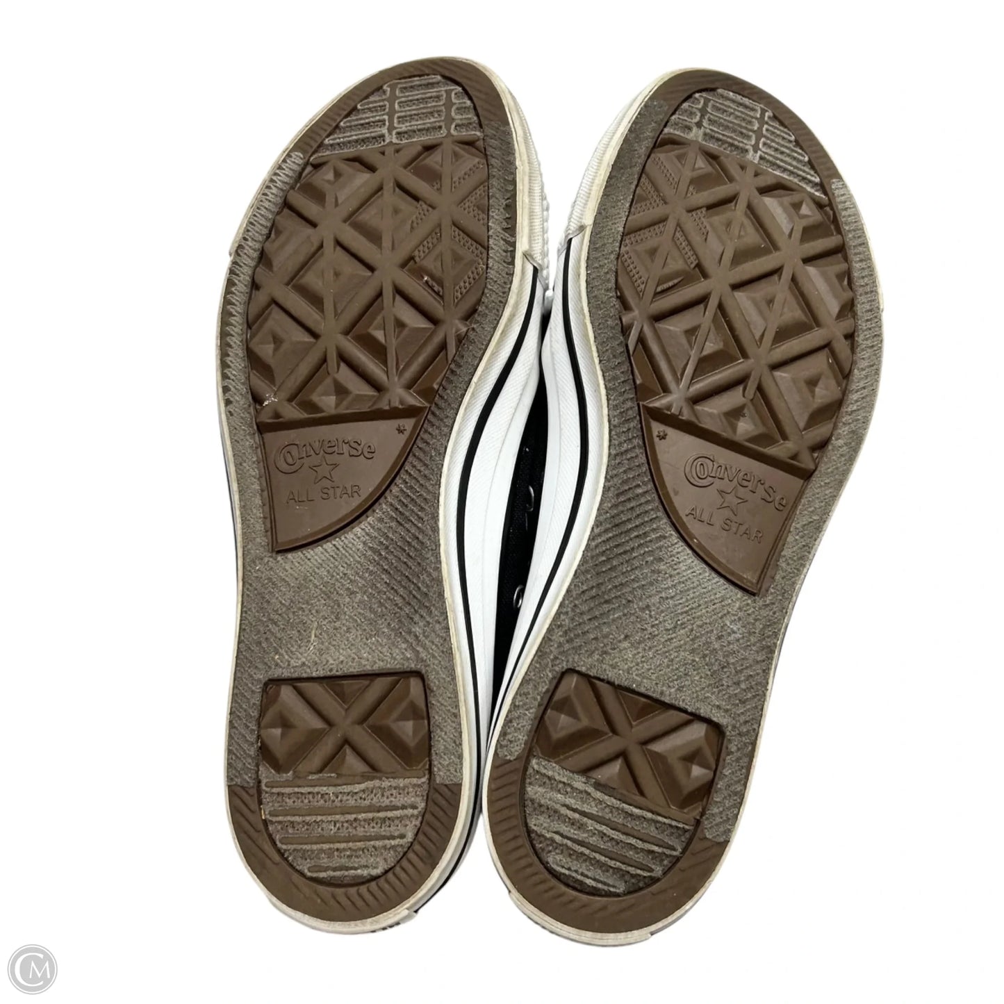 Shoes Sneakers By Converse In Black & White, Size: 9