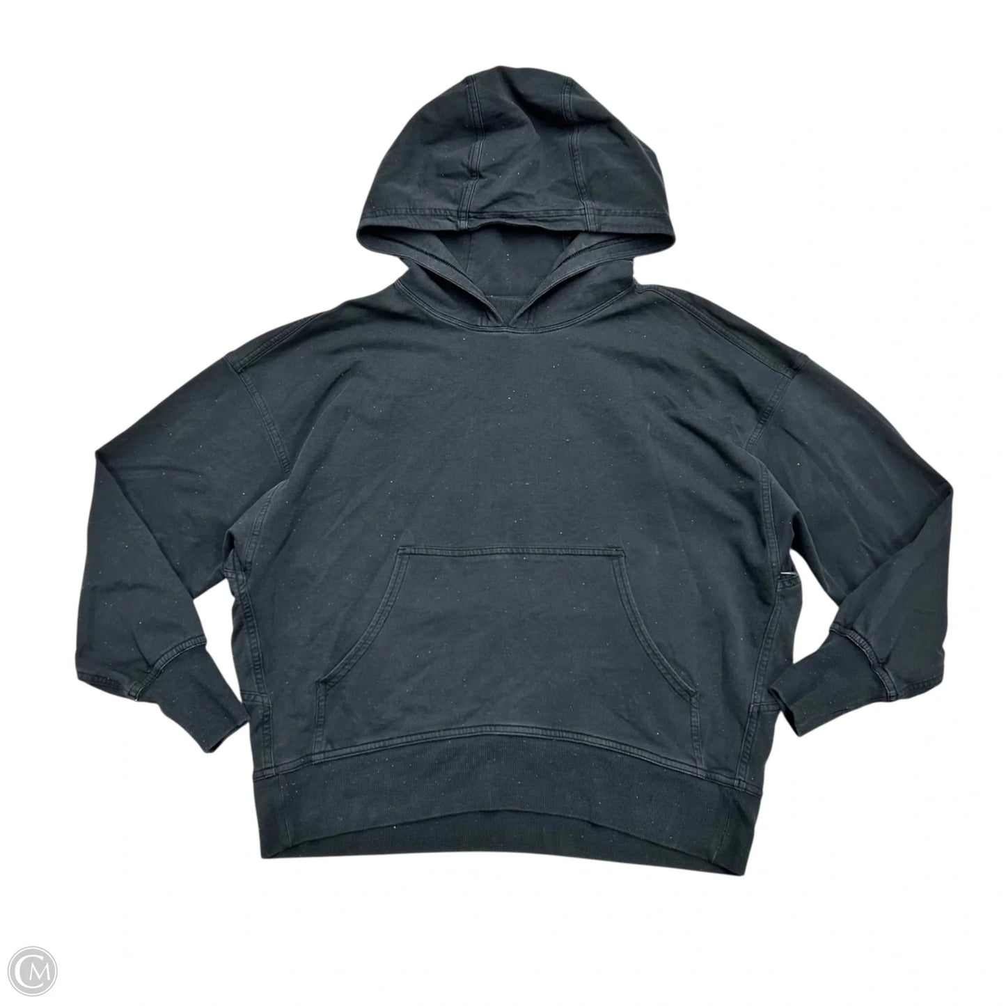 Athletic Sweatshirt Hoodie By Lululemon In Black, Size: S