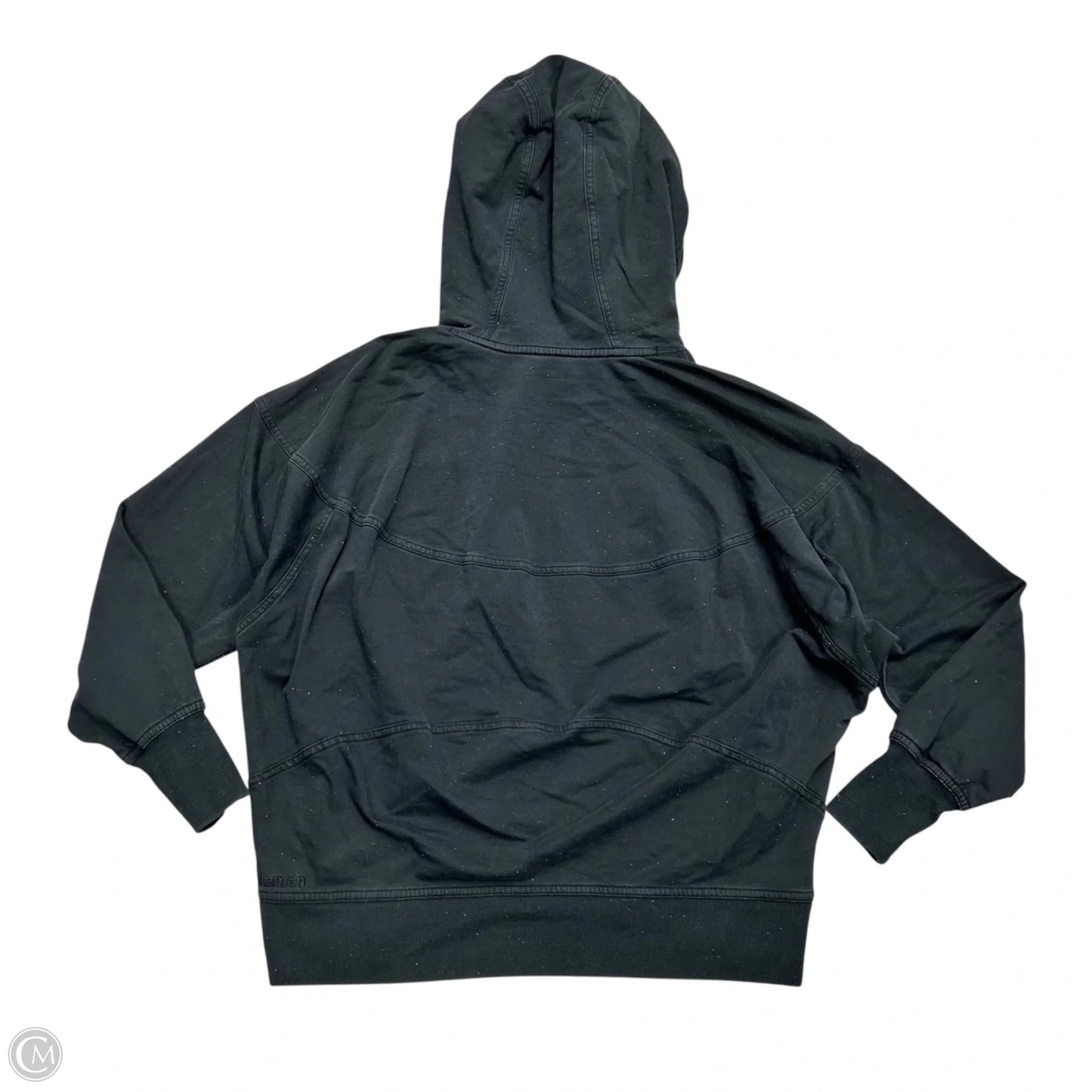 Athletic Sweatshirt Hoodie By Lululemon In Black, Size: S