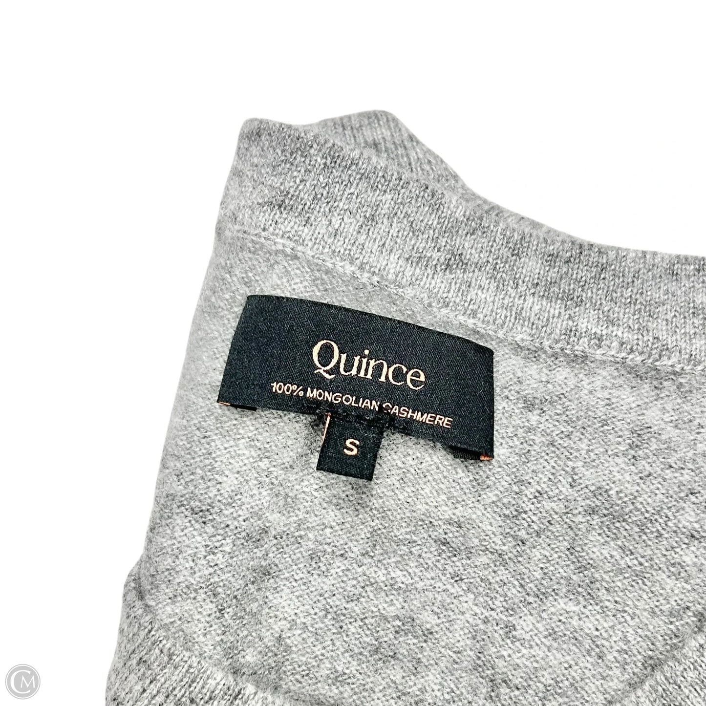 Sweater Cashmere By Quince In Grey, Size: S